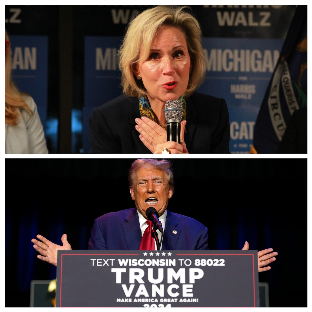 Gwen Walz, Donald Trump to make stops in the battleground state of ...